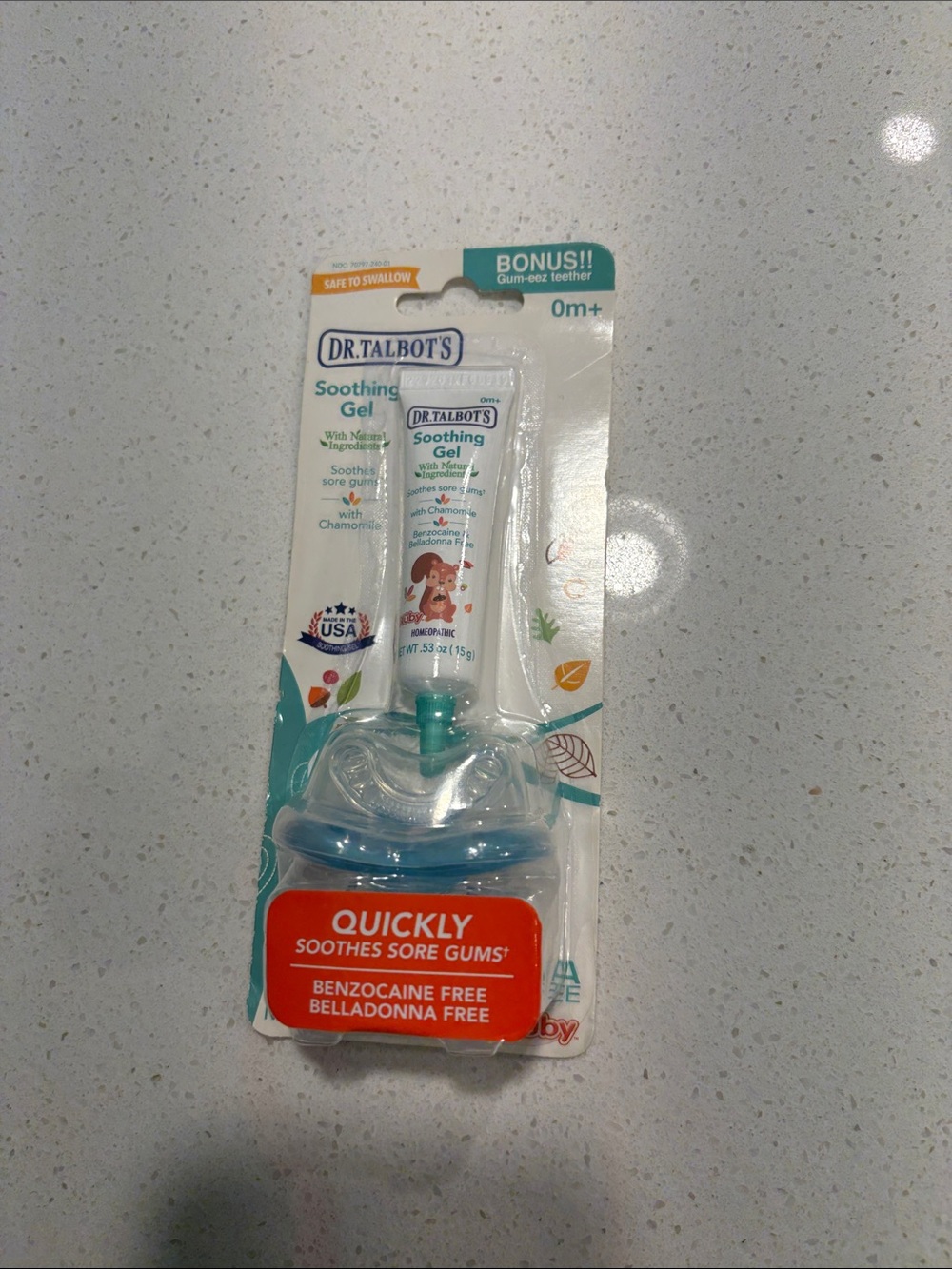 Soothing Gel with Blue Teether – Gentle Gum Relief